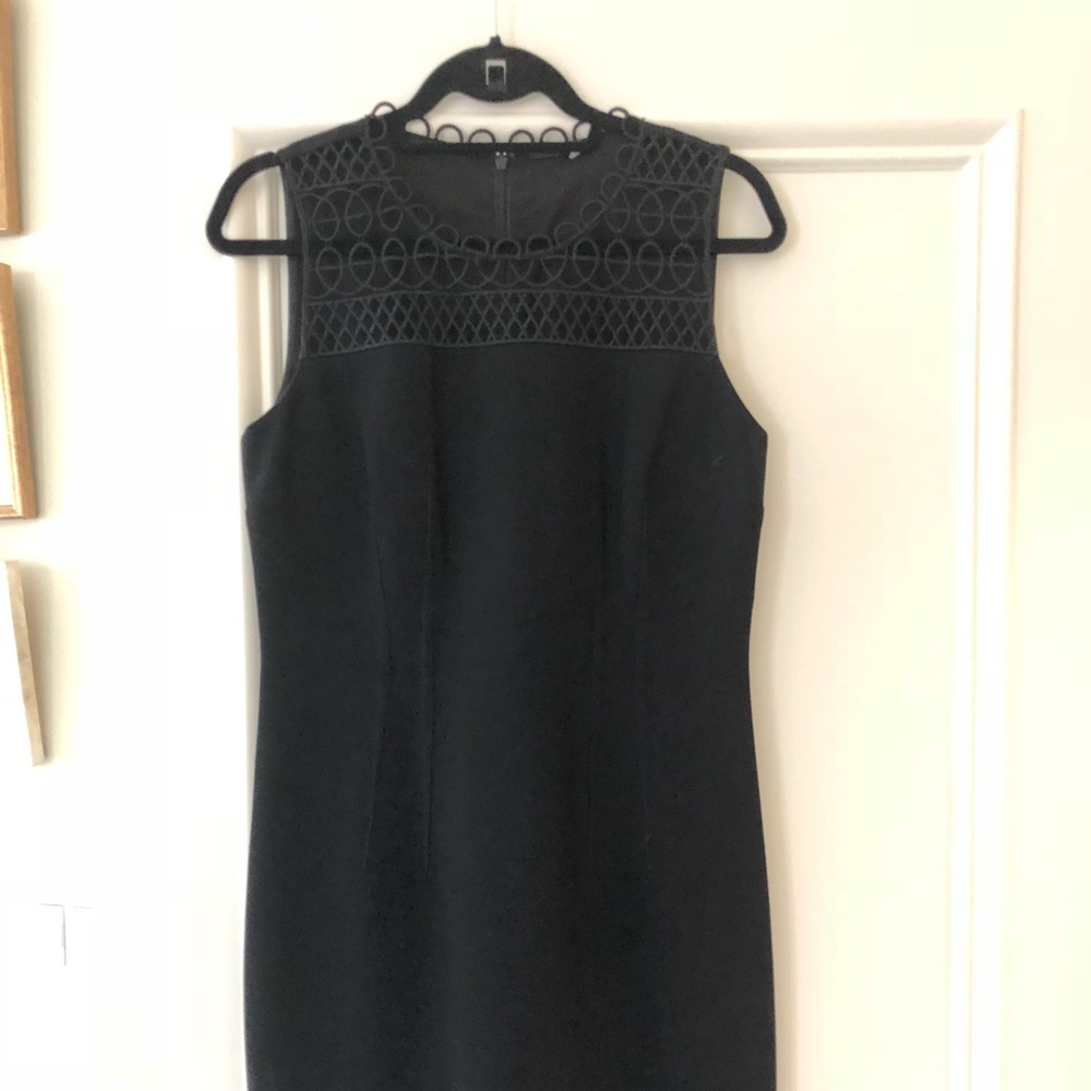 Beautiful black pencil dress.